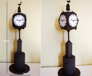 Town clock modeling